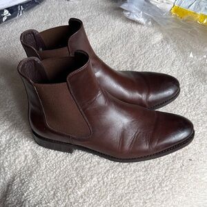 Men's Brown Leather Chelsea Boots - Thursday Boots